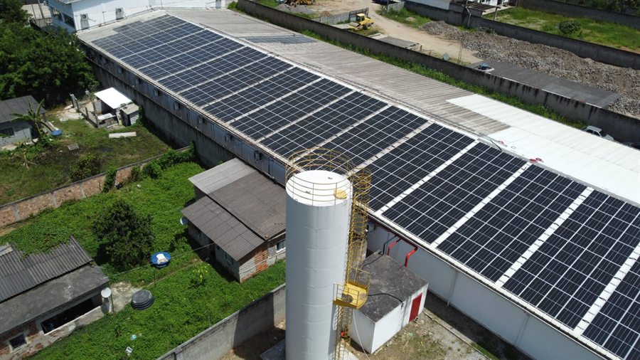 Usina solar Bord Tex / Demillus em Seropédica – RJ