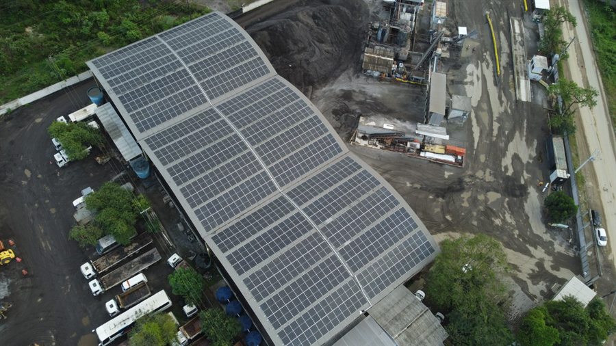 Usina solar MJRE Usina de Asfalto em Duque de Caxias – RJ